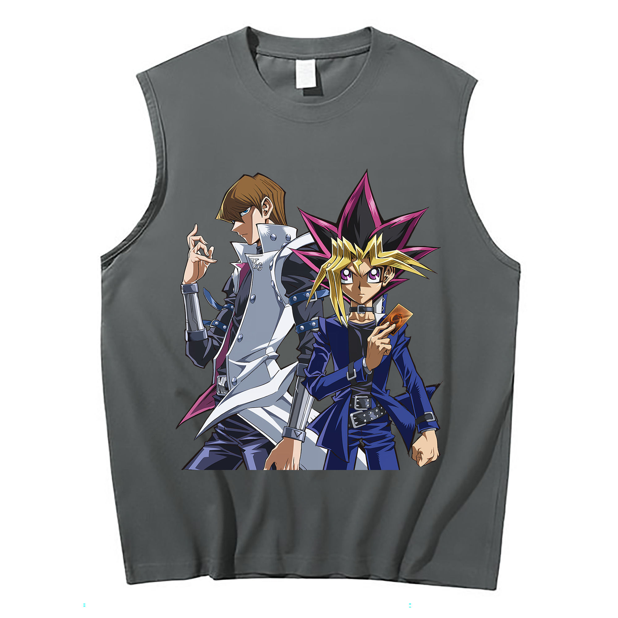 （画像用） 遊☆戯☆王 Yu-Gi-Oh! コットン100％タンクトップ（フロントプリント）